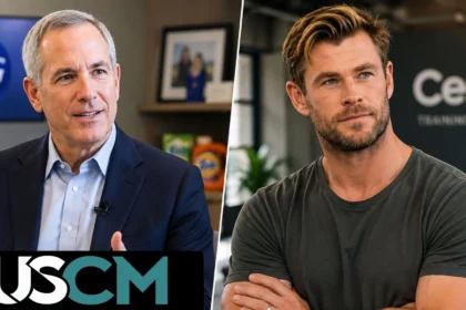 Jon Moeller and Chris Hemsworth